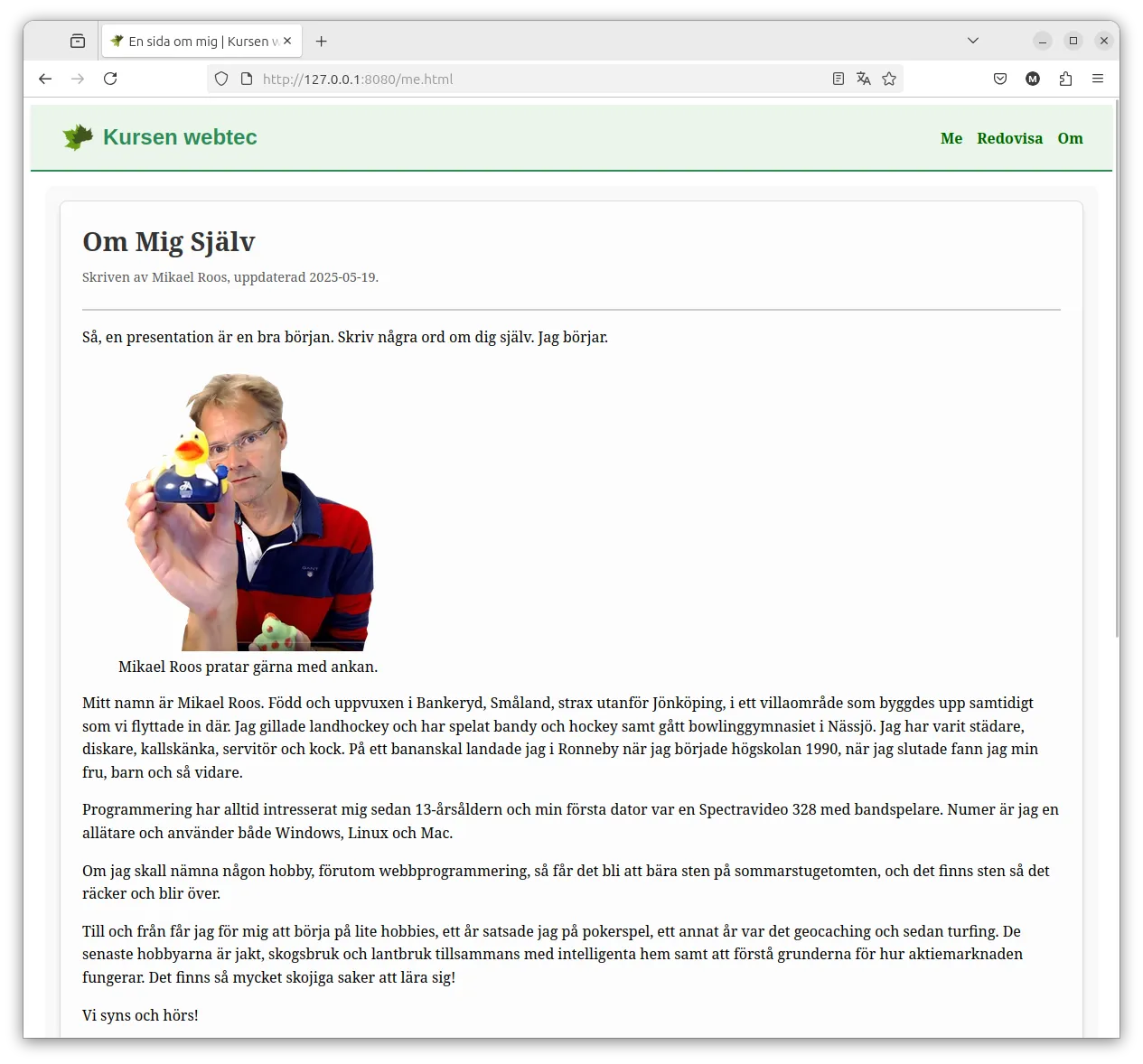 Ett större radavstånd ökar läsbarheten.
