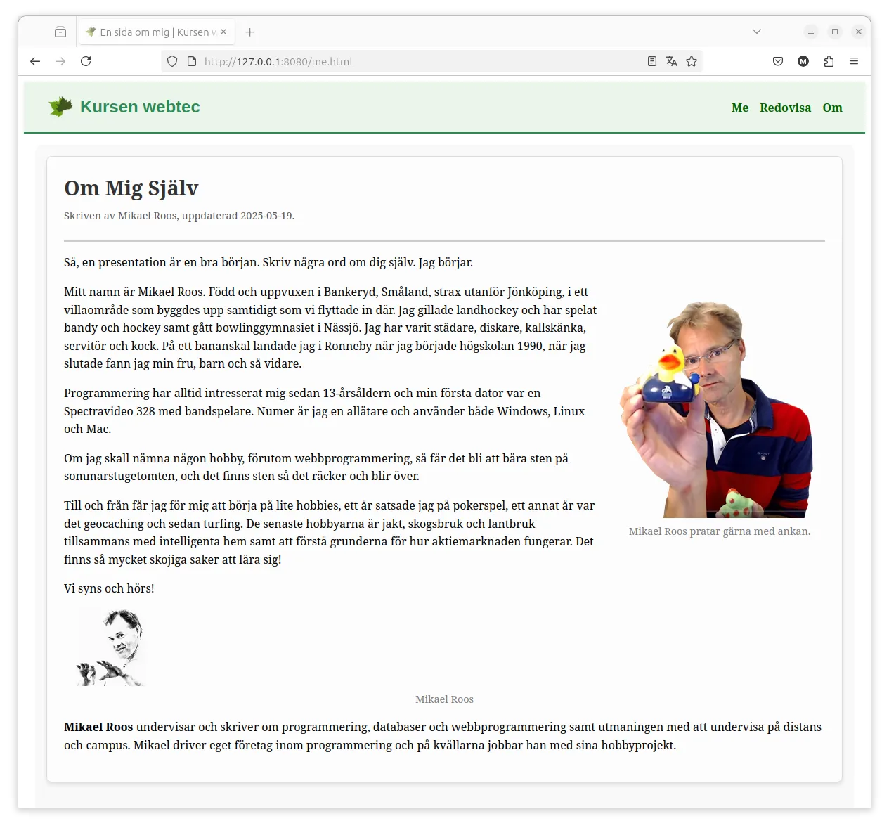 Elementet figure samlar bild och bildtext till en semantisk enhet.